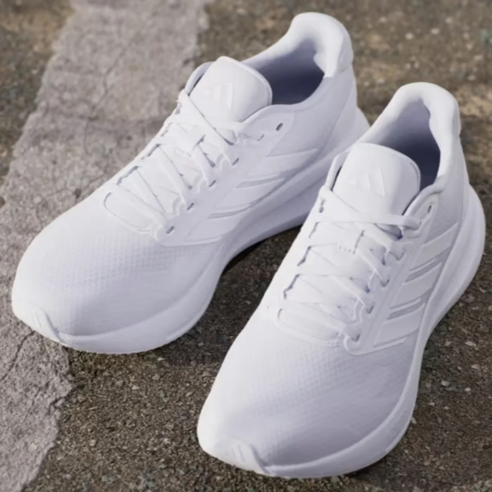 New adidas Runfalcon 5 Men's Running Sneakers 'Triple White' (IH7757) Size‎ 8.5